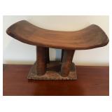 African Saddle Bench