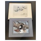 Original 1991 Duck Painting by Phil Krebs