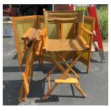 Gold Medal Wooden Director Chairs