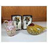 Oiva Toikka Iittala Summer Grouse Glass Bird