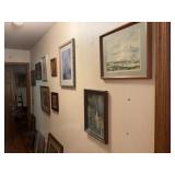 Wall Art Grouping with Framed Prints