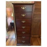 Lane Cedar Line Narrow Cabinet with Brass