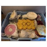 Vintage Kitchen Wares & Partial China Service