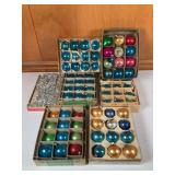 Vintage Shiny Brite Glass Christmas Ornaments