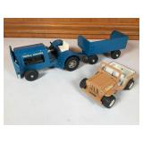 Tonka Airlines Baggage Cart & Jeep Set