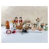 Decorative Figurine & Ornament Grouping