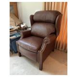 Hancock & Moore Leather Studded Recliner