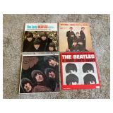4 Beatles Album Covers, No Records