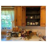 Kitchen Cabinet & Countertop Contents