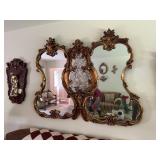 Elaborate Ornate Wall Mirror