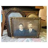 Three Ancestor Prints in Vintage Frames