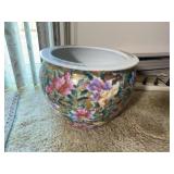 Chinese Style Floral Planter
