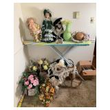 Decorative Dolls, Arrangements & Ironing Board