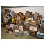 Large Lot of Glass, Kitchen Items, Brass, Plus