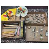 Costume Jewelry Watches, Fans &