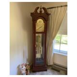 Ridgeway Tall Case Clock With Beveled Glass