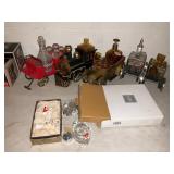 Novelty Train & Car Bar Sets With Glassware
