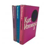 Kurt Vonnegut First Edition Novel Trio