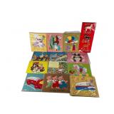 17 Vintage Preschool Puzzles & Book