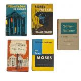 William Faulkner Hardcover Editions Lot