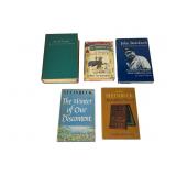John Steinbeck Books, 5 Volumes w/ 4 Jackets