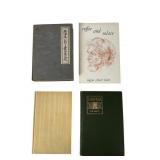 Four Autographed Books, 1909-1954