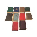 10 Antique & Vintage Hardcover Books