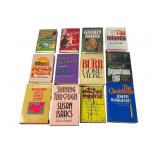 12 First Printing Hardcover Novels with Dust
