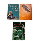 3 Early Sci-Fi First Print Hardcovers w/Jackets