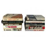 12 Modern Hardcover Books with Dust-Jk
