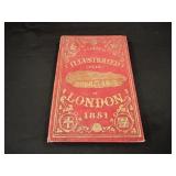Very Rare Tallis's Illustrated Plan of London 1851