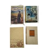 Steinbeck Grapes of Wrath & Of Mice andï¿½Men (x2)
