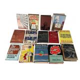 14 Various Hard Cover 1st Print Books, 1930-1970