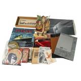 Ephemera: Titanic Book, Santa Display, Photos, Fra