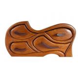 ï¿½Tsunamiï¿½ Wooden Jewelry Box