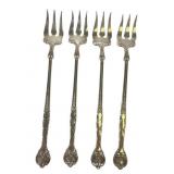 Gorham Sterling Silver Cocktail Fork Set