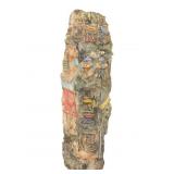 Egyptian-Style Ceramic Wall Relief Plaque