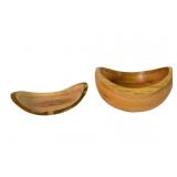Sycamore & White Oak Bowls by Herman