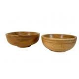 Herman Turned Chestnut Wood Bowls
