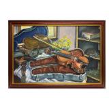 Jack Eagle Oil Painting "Grandpaï¿½s Treasures"