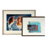 Berrisford Boothe & Will Hï¿½bscher Framed Art