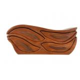 ï¿½Tsunamiï¿½ Wooden Jewelry Box by Herman