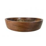 Walnut Turned Wood Bowl by Herman