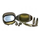Stainless & Pewter Tableware Lot