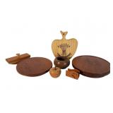 Handcrafted Wooden Home Items Group