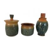 Royce Yoder Ceramic Vase & Covered Vessels