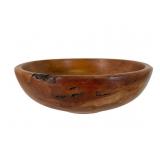 Cherry Burl Turned Wood Bowl by Herman