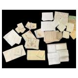 Grouping of Table Linens & Embroidered