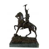 Bronze After Frederic Remingtonï¿½s, The Scalp