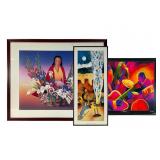 Three Framed Art Prints